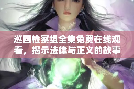 巡回检察组全集免费在线观看，揭示法律与正义的故事