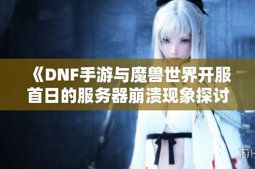 《DNF手游与魔兽世界开服首日的服务器崩溃现象探讨》