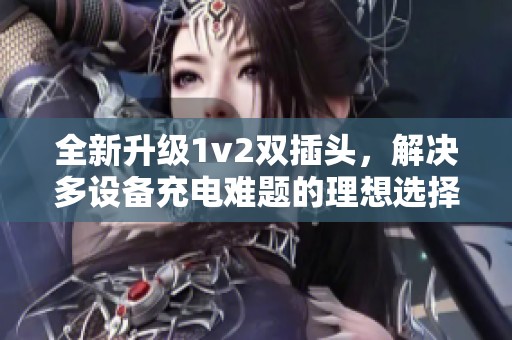 全新升级1v2双插头，解决多设备充电难题的理想选择