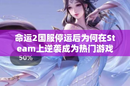 命运2国服停运后为何在Steam上逆袭成为热门游戏