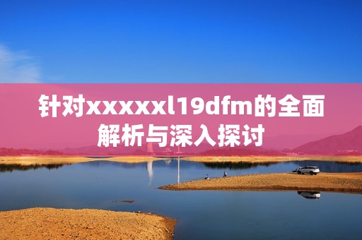 针对xxxxxl19dfm的全面解析与深入探讨