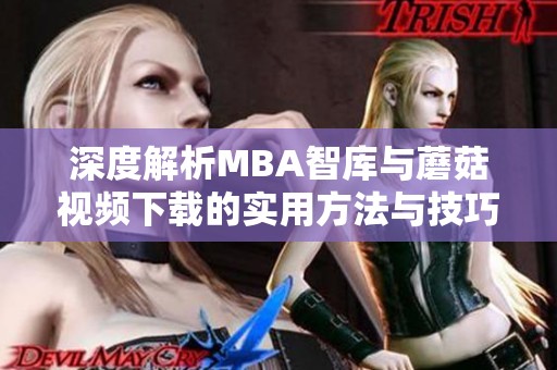 深度解析MBA智库与蘑菇视频下载的实用方法与技巧