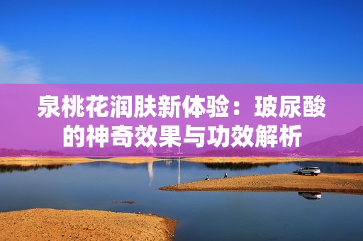 泉桃花润肤新体验：玻尿酸的神奇效果与功效解析