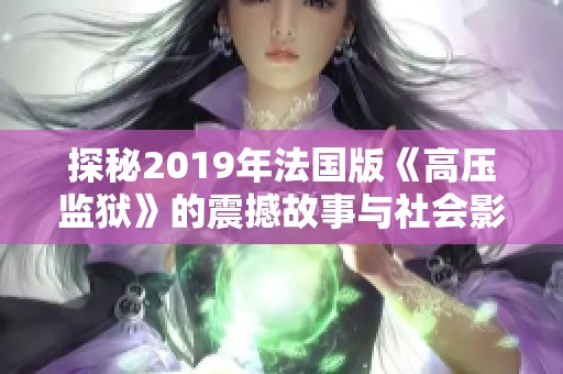 探秘2019年法国版《高压监狱》的震撼故事与社会影响