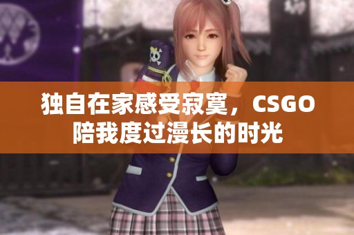 独自在家感受寂寞，CSGO陪我度过漫长的时光