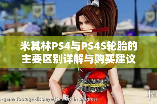 米其林PS4与PS4S轮胎的主要区别详解与购买建议