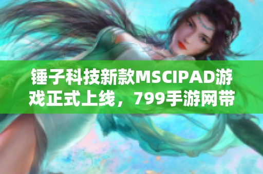 锤子科技新款MSCIPAD游戏正式上线，799手游网带你体验游戏魅力