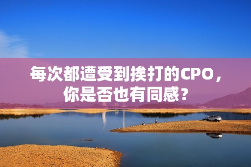 每次都遭受到挨打的CPO，你是否也有同感？