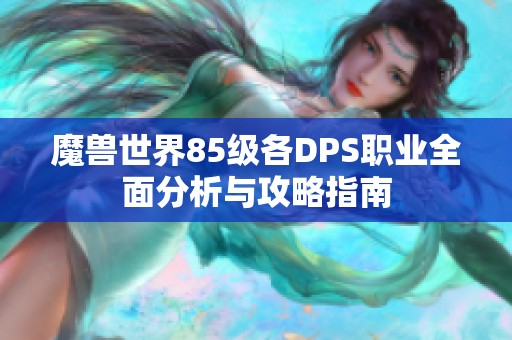 魔兽世界85级各DPS职业全面分析与攻略指南