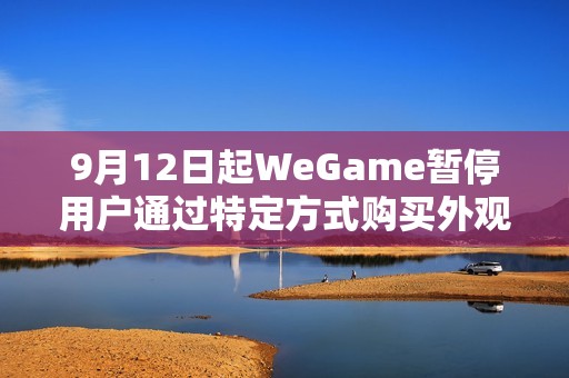 9月12日起WeGame暂停用户通过特定方式购买外观功能