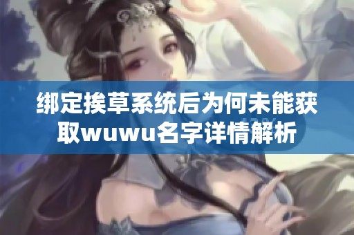 绑定挨草系统后为何未能获取wuwu名字详情解析